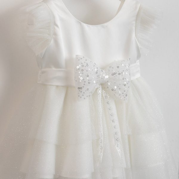 Baptismal dress Piccolino Isla ivory