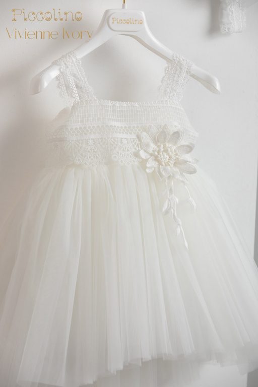 Baptismal dress Piccolino Vivienne Ivory