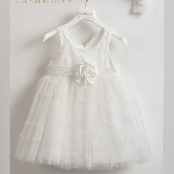 Baptismal dress Piccolino Carolina Ivory