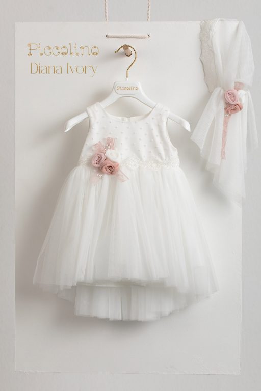 Baptismal dress Piccolino Diana Ivory