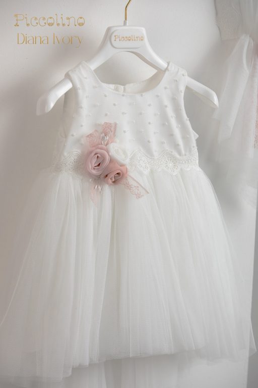 Baptismal dress Piccolino Diana Ivory