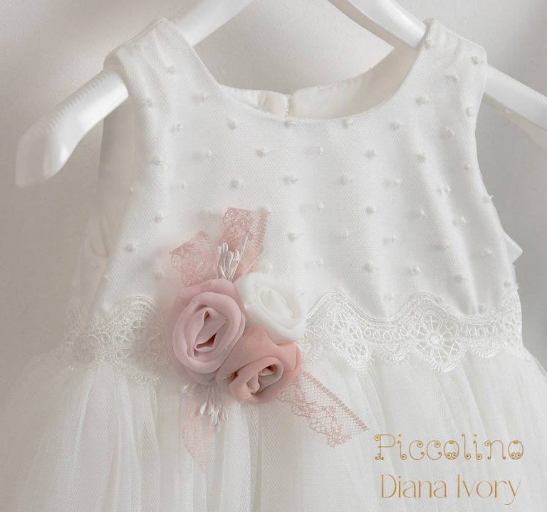 Baptismal dress Piccolino Diana Ivory