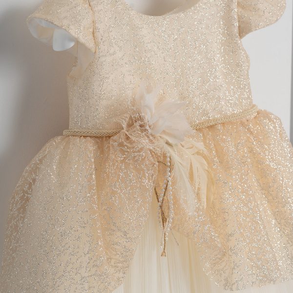 Βαπτιστικό φόρεμα Piccolino Alison Champagne
