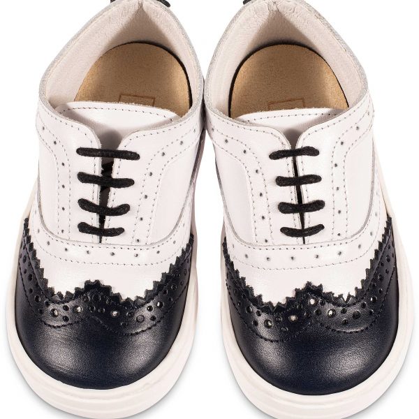 Δίχρωμο Brogues EXC5275 Λευκό Μπλε