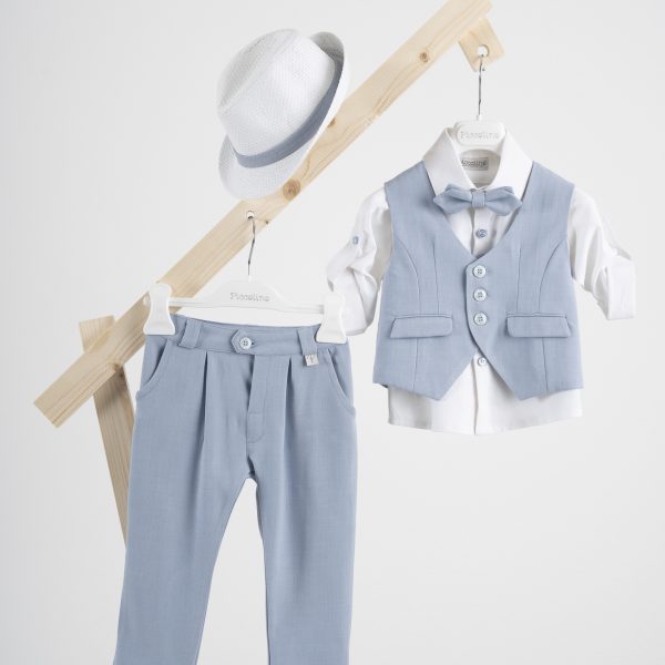 Βαπτιστικό κοστούμι Piccolino Rodrigo σε χρώμα Light blue