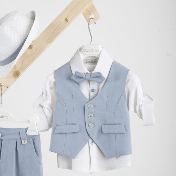 Βαπτιστικό κοστούμι Piccolino Rodrigo σε χρώμα Light blue