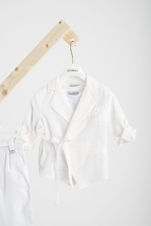 Κοστούμι  Piccolino Stefan σε χρώμα Off White