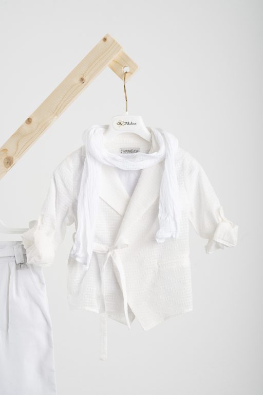 Κοστούμι  Piccolino Stefan σε χρώμα Off White