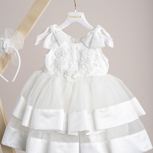 Βαπτιστικό φόρεμα Piccolino Elisabeth Ivory