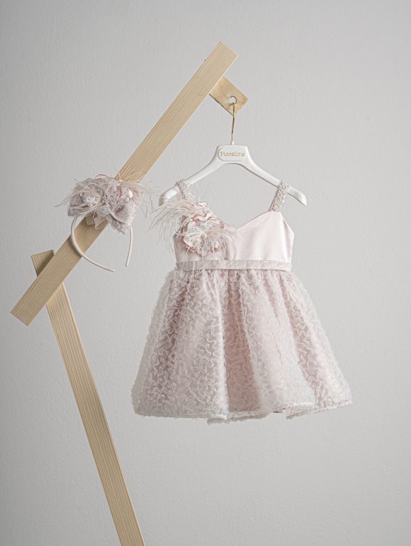 Βαπτιστικό φόρεμα Piccolino Emily Pink