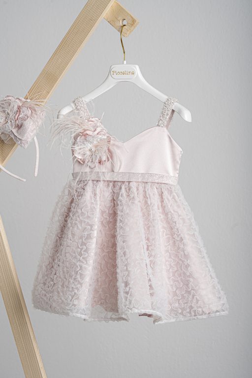 Βαπτιστικό φόρεμα Piccolino Emily Pink