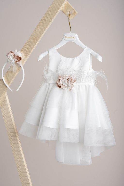 Βαπτιστικό φόρεμα Piccolino Tiffany Ivory