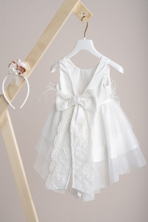 Βαπτιστικό φόρεμα Piccolino Tiffany Ivory