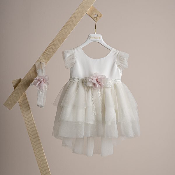 Βαπτιστικό φόρεμα Piccolino Gianna  ivory