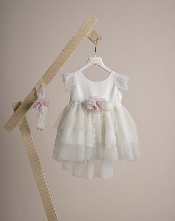 Βαπτιστικό φόρεμα Piccolino Gianna  ivory