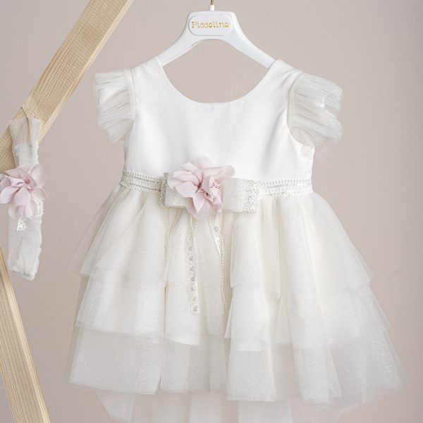 Βαπτιστικό φόρεμα Piccolino Gianna  ivory