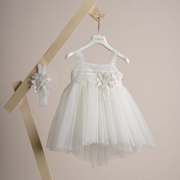 Βαπτιστικό φόρεμα Piccolino Vivienne Ivory