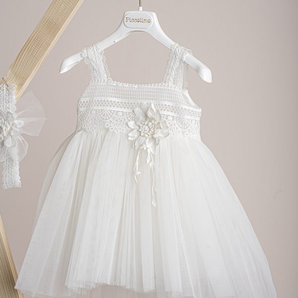 Βαπτιστικό φόρεμα Piccolino Vivienne Ivory