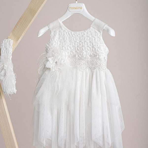Βαπτιστικό φόρεμα Piccolino Elsa Ivory