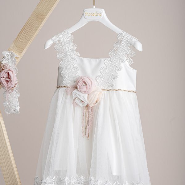 Βαπτιστικό φόρεμα Piccolino Maria Ivory