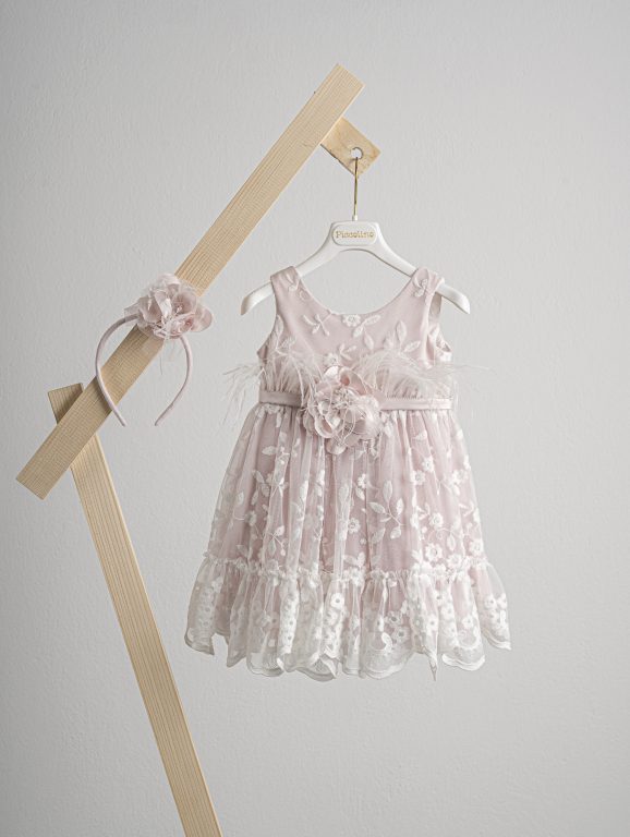 Βαπτιστικό φόρεμα Piccolino Veronica Pink