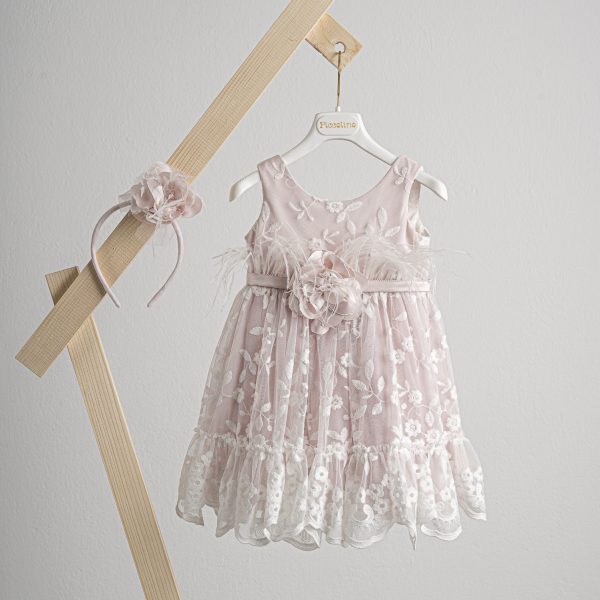 Βαπτιστικό φόρεμα Piccolino Veronica Pink