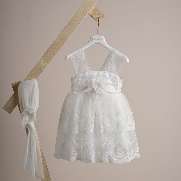 Βαπτιστικό φόρεμα Piccolino Estelle Ivory