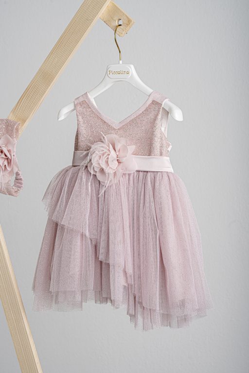 Βαπτιστικό φόρεμα Piccolino Augusta Pink