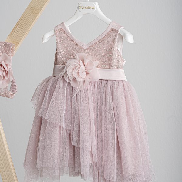 Βαπτιστικό φόρεμα Piccolino Augusta Pink
