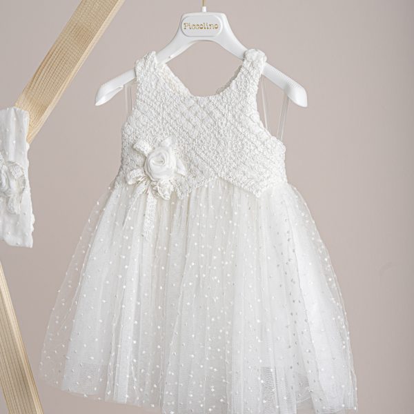 Βαπτιστικό φόρεμα Piccolino Thea Ivory
