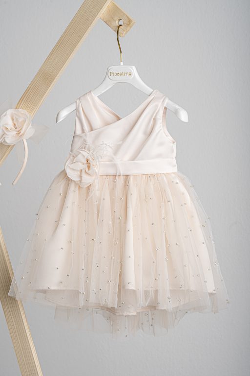 Βαπτιστικό φόρεμα Piccolino Zoe Peach