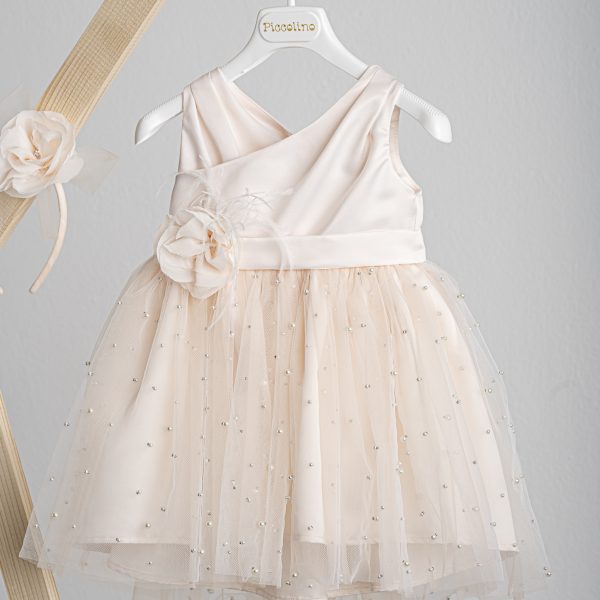 Βαπτιστικό φόρεμα Piccolino Zoe Peach