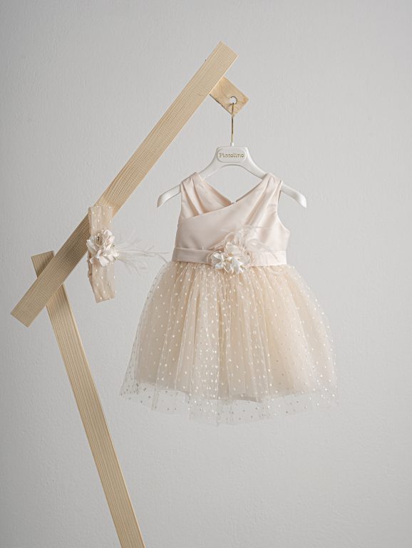 Βαπτιστικό φόρεμα Piccolino Constance Peach