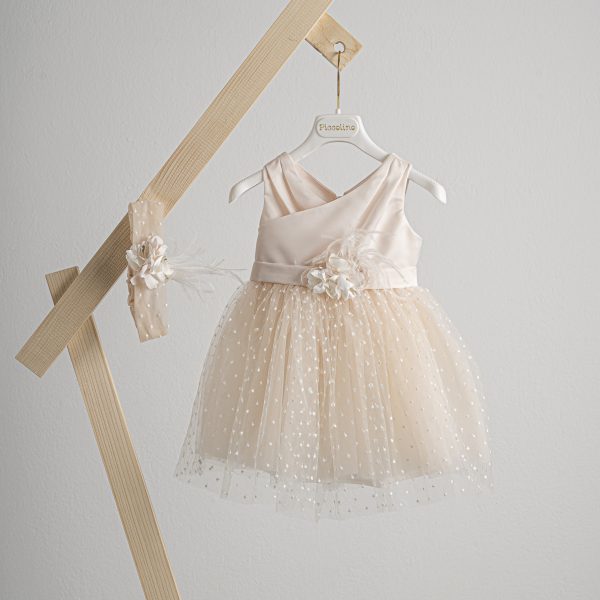 Βαπτιστικό φόρεμα Piccolino Constance Peach