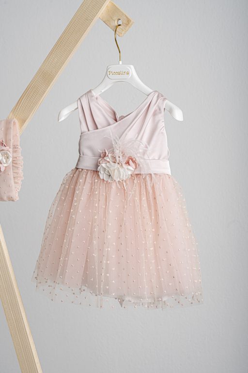 Βαπτιστικό φόρεμα Piccolino Constance Pink