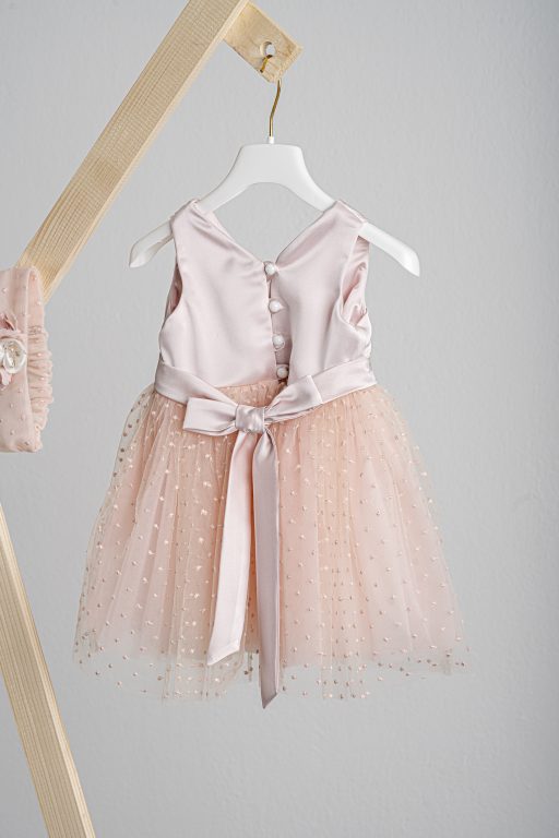 Βαπτιστικό φόρεμα Piccolino Constance Pink