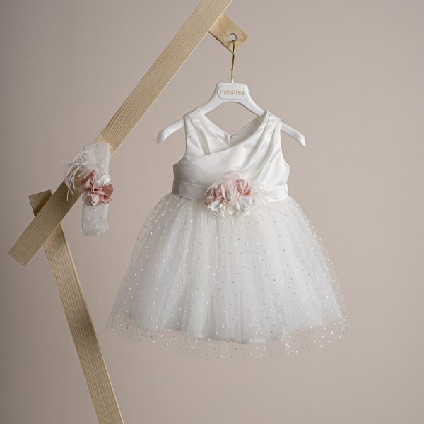 Βαπτιστικό φόρεμα Piccolino Constance Ivory