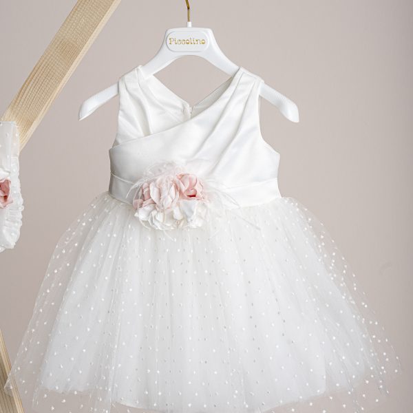 Βαπτιστικό φόρεμα Piccolino Constance Ivory