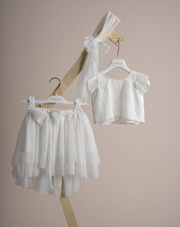 Βαπτιστικό φόρεμα Piccolino Isabelle Ivory