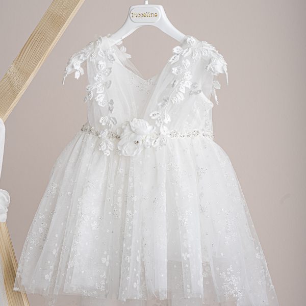 Βαπτιστικό φόρεμα Piccolino Filomena Ivory