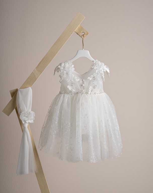 Βαπτιστικό φόρεμα Piccolino Filomena Ivory