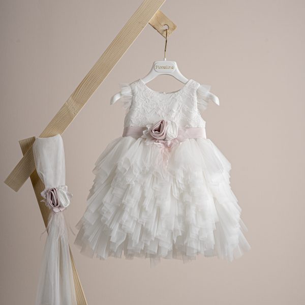 Βαπτιστικό φόρεμα Piccolino Ornella Ivory