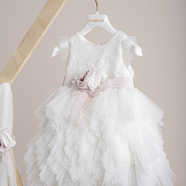 Βαπτιστικό φόρεμα Piccolino Ornella Ivory
