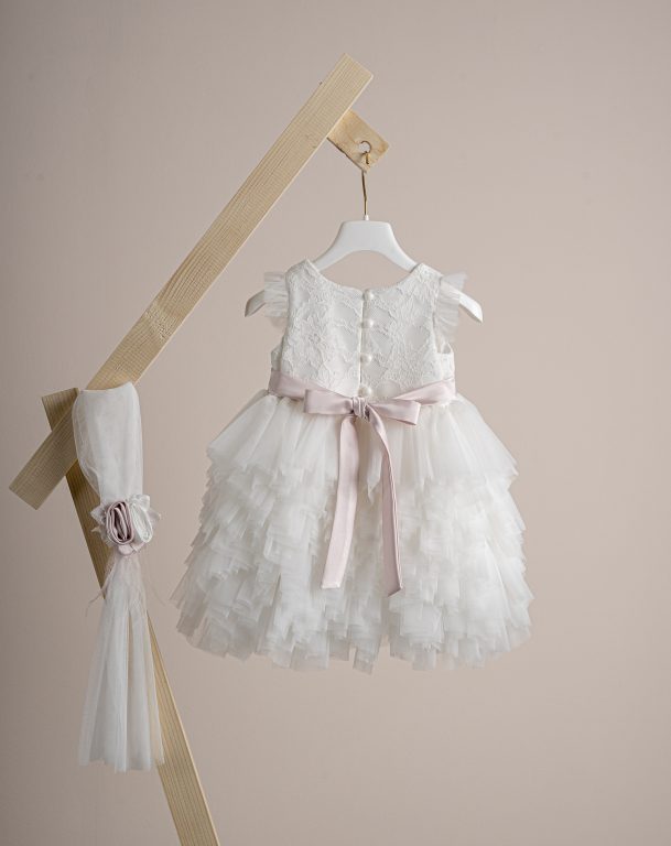 Βαπτιστικό φόρεμα Piccolino Ornella Ivory