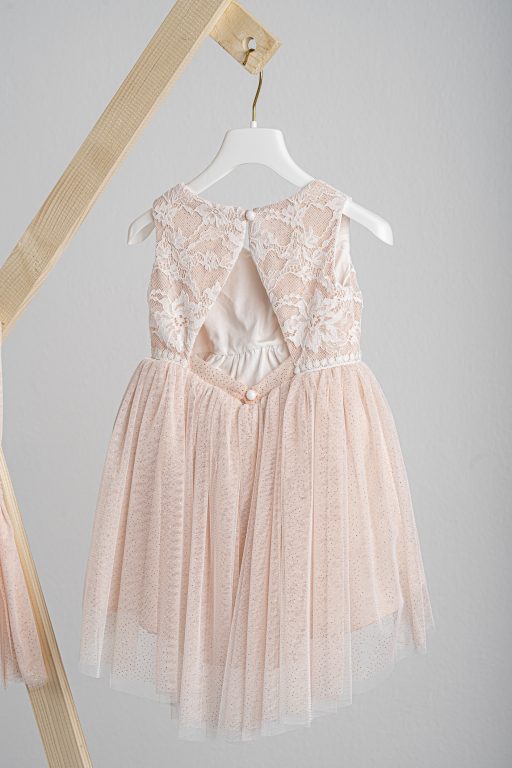 Βαπτιστικό φόρεμα Piccolino Ursulla Peach