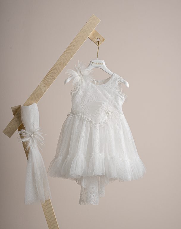 Βαπτιστικό φόρεμα Piccolino Silvia Ivory