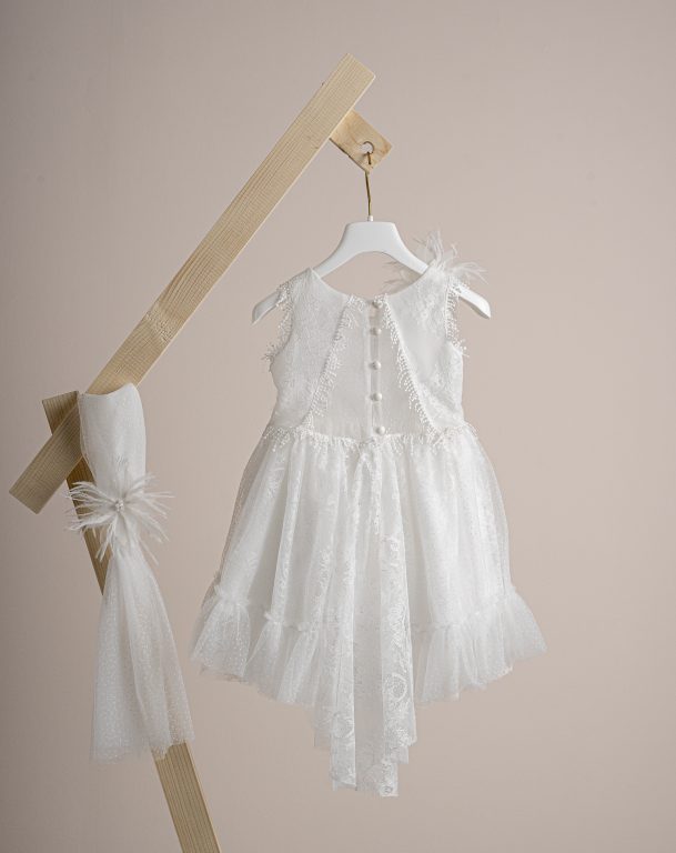 Βαπτιστικό φόρεμα Piccolino Silvia Ivory