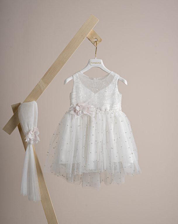 Βαπτιστικό φόρεμα Piccolino Salina Ivory