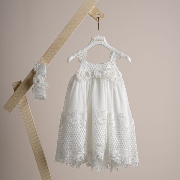 Βαπτιστικό φόρεμα Piccolino Lora Ivory