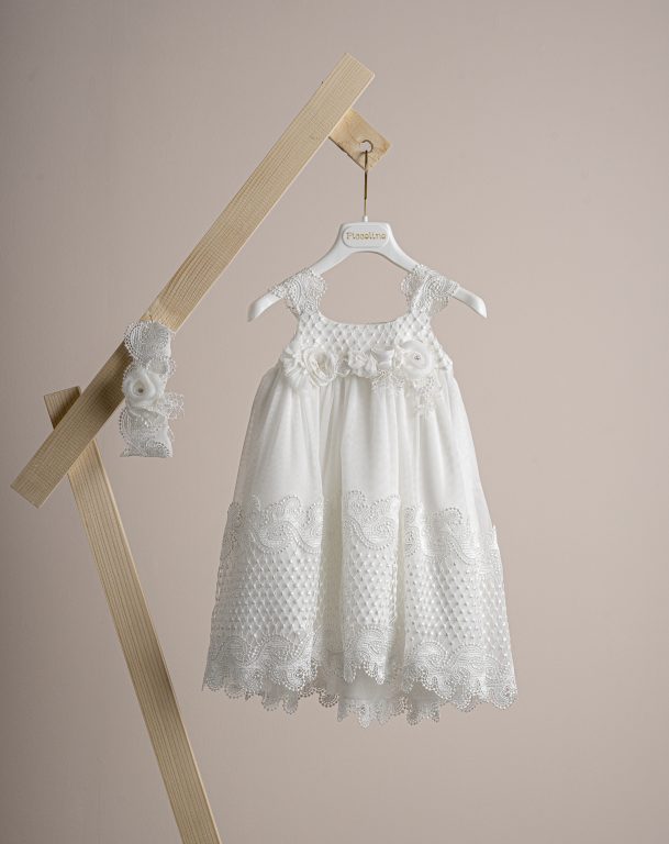 Βαπτιστικό φόρεμα Piccolino Lora Ivory